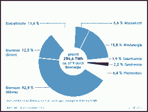 Endenergieverbrauch: Grafik Zeigt Anteile Der Erneuerbaren Energien In ...