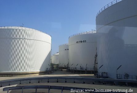 Biokraftstoffe in Rotterdam Neste Oil Anlage